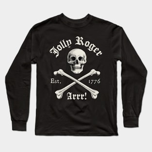 Jolly Roger Arrr! Long Sleeve T-Shirt